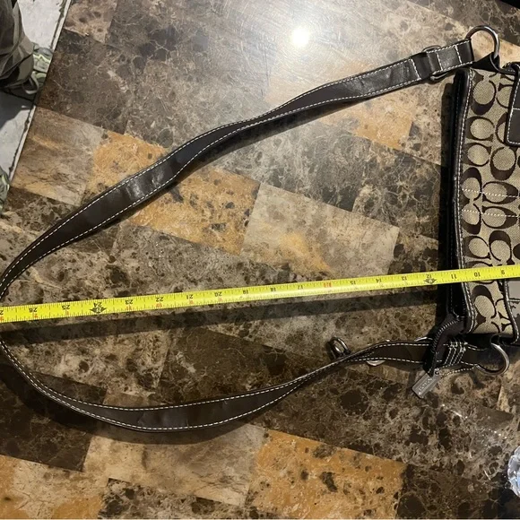 Coach Brown and Tan Women's Bag - Picture 5 of 9